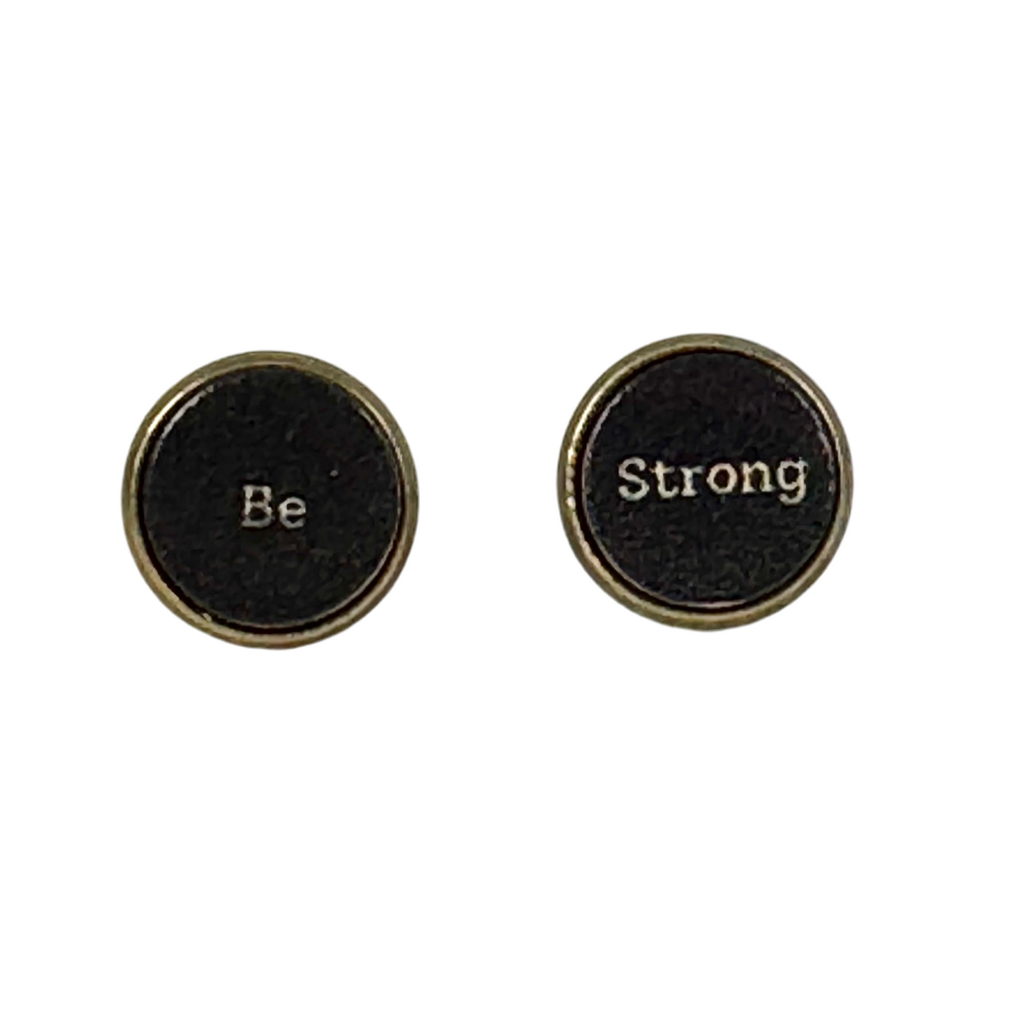 Just Breathe Be Kind Leather Stud Sets