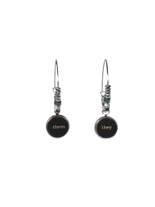 them they hematite stainless steel hoops
